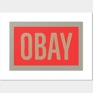 Obay Posters and Art